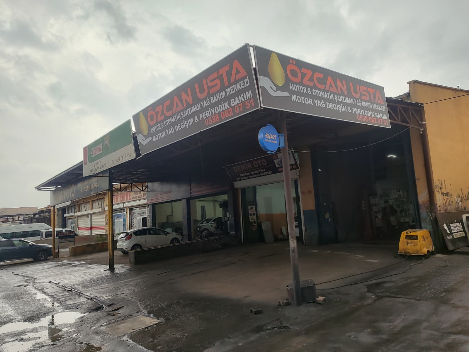 Özcan Usta Partikül Yağ Bakımı